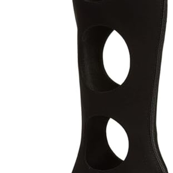 Jeffrey Campbell REVEALED Heels Black Neoprene - Picture 4 of 5
